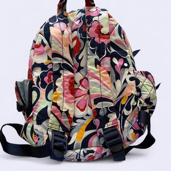 Retired Vera Bradley Mod Paisley Quilted Cotton Compact Backpack Excellent main image 7